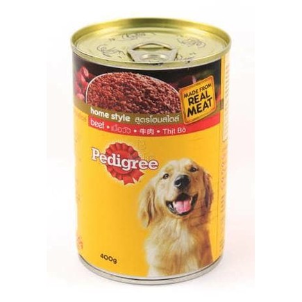 Dog food pedigree beef 1.15kg wet food