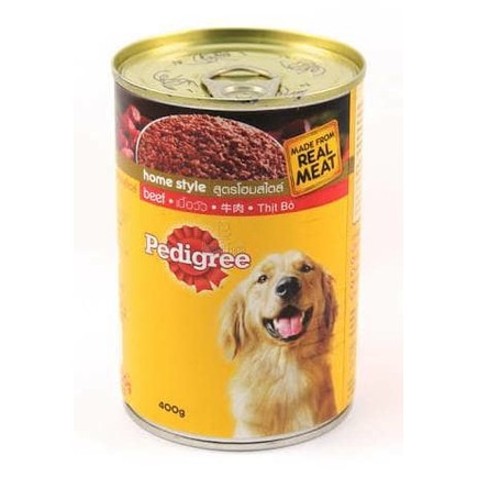 Dog food pedigree beef wet 400 grm