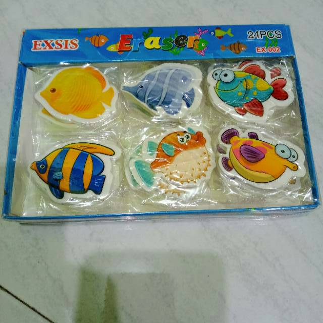 

Eraser / Stip / Penghapus Karakter Fancy ko (Acb Berkah Stationery)