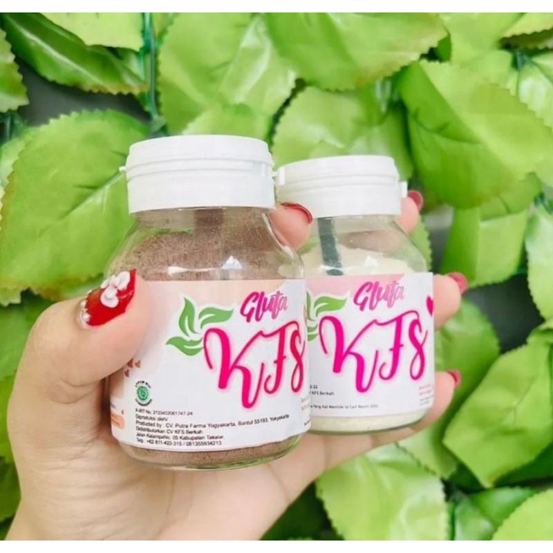 PROMO KFS GLUTA WHITE SUSU PEMUTIH WAJAH & BADAN AMAN KFS SKINCARE SUSU
