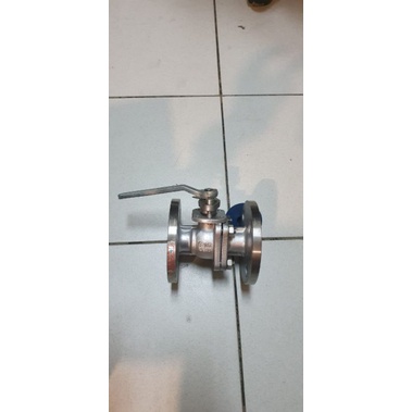 Ball Valve Flange Jis 10K SS 316 1" Inch / Flange Stainless CF8M