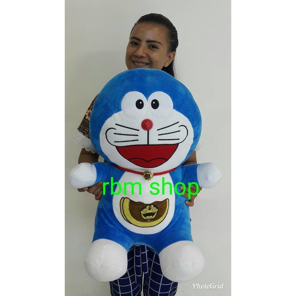 Promo boneka doraemon jumbo   doraemon   45 cm   doraemon besar by LARVA