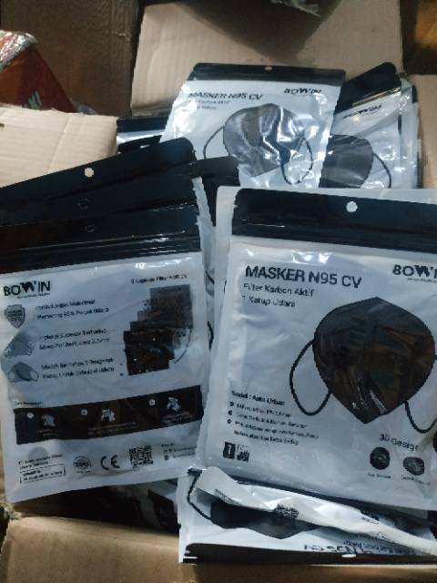 Masker BOWIN KN95CV Masker motor masker kesehatan anti polusi masker half face