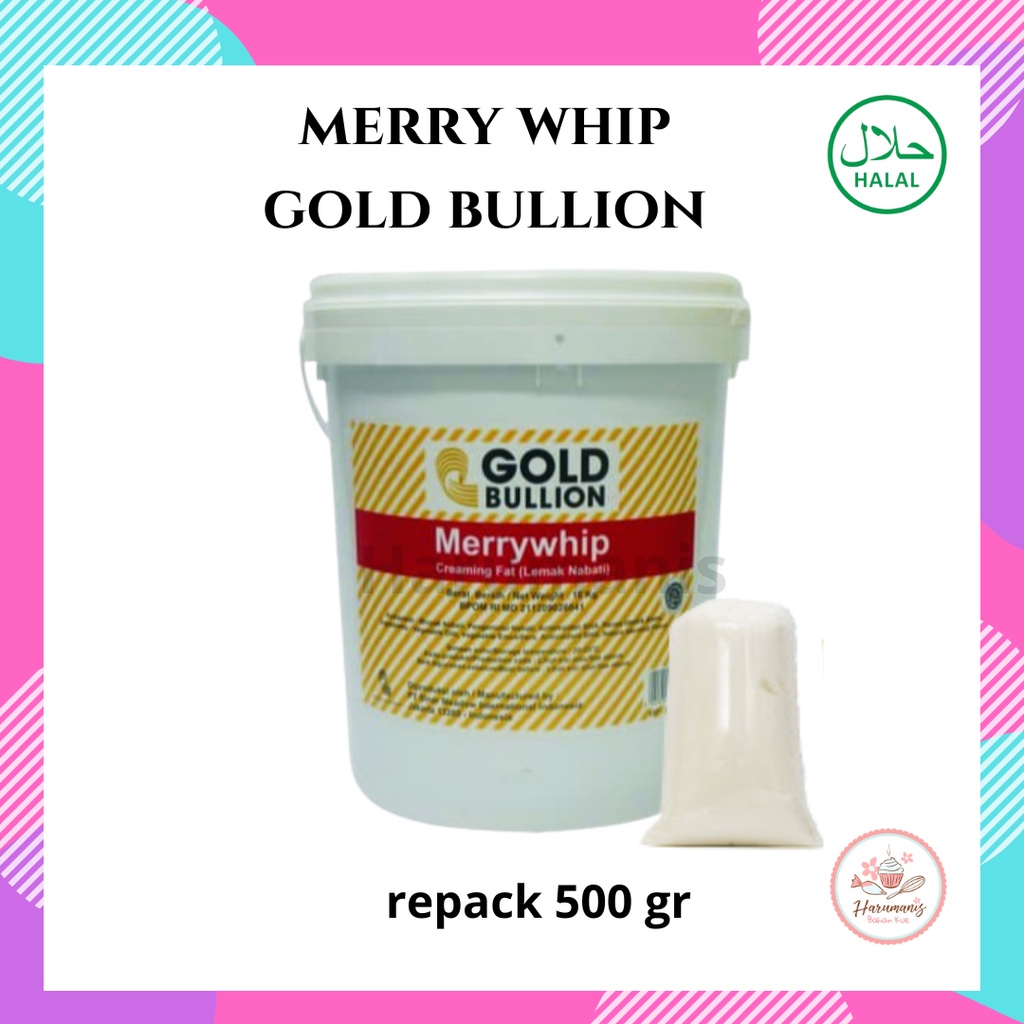 

Merry Whip Gold Bullion Repack 500gr