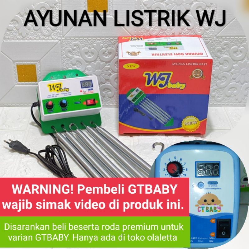 SALE. Mesin Ayunan Listrik Elektrik Bayi Otomatis. GT WJ UBABY. Ayunan Bayi Elektrik Listrik Otomatis