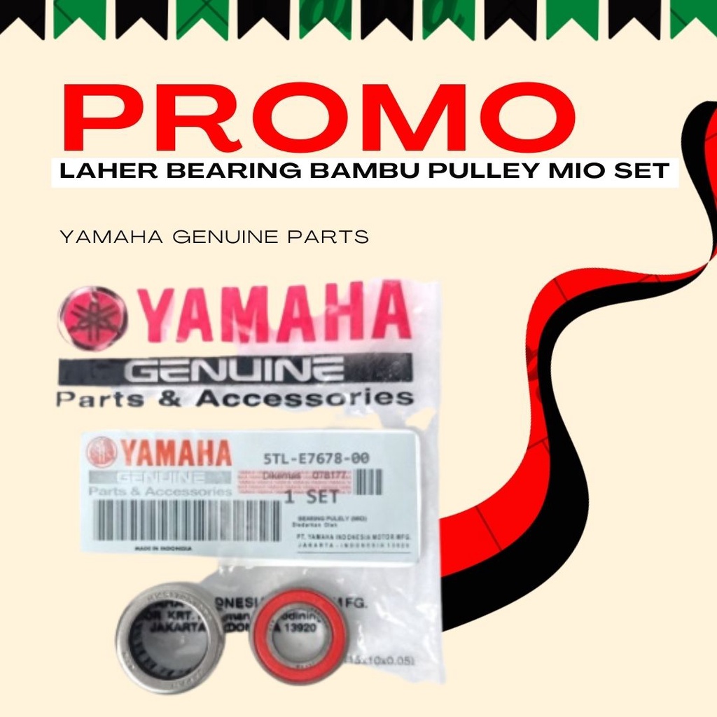 Laher Bearing Bambu Pully, Pully Mio Lama-Mio Smile-Mio Sporty-Mio J - ANNORAMALL