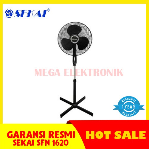 SEKAI SFN 1620 KIPAS ANGIN BERDIRI STANDFAN [16 INCH]
