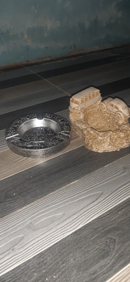 Asbak Jogja Relief Prambanan Borobudur Tugu Kraton 12x12x2 Fiberglass