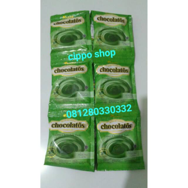 

Chocilatos Drink Matcha Latte 1 renceng 10 sachet