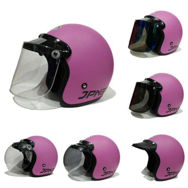 Helm Jpn Pink Magenta Doff