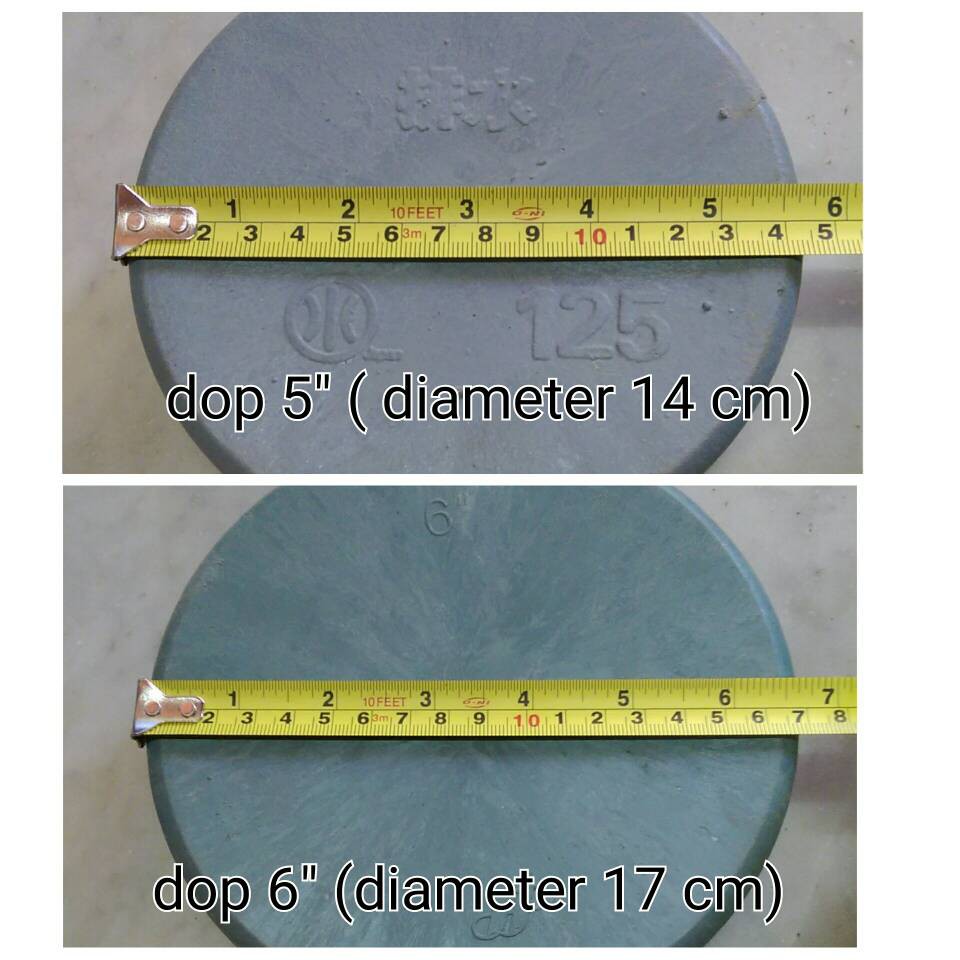 Tutup Pipa Pvc 5 Atau 6 Dop Polos Pralon 5 6 Inch Gn Madu Shopee Indonesia