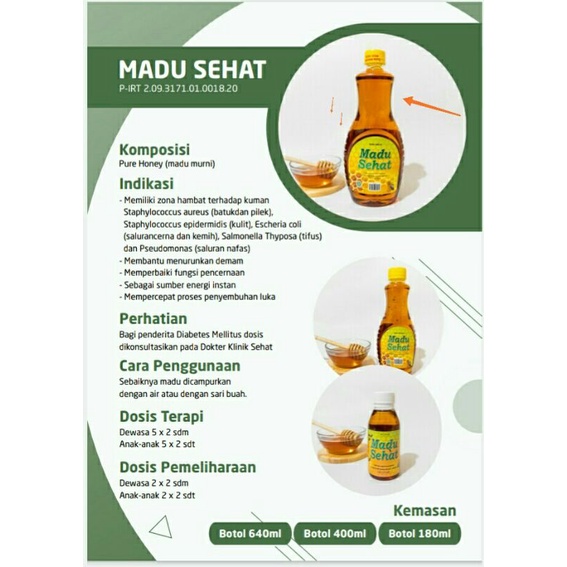 

Madu Sehat (Madu Murni)/Klinik Sehat/dr. Agus Rahmadi