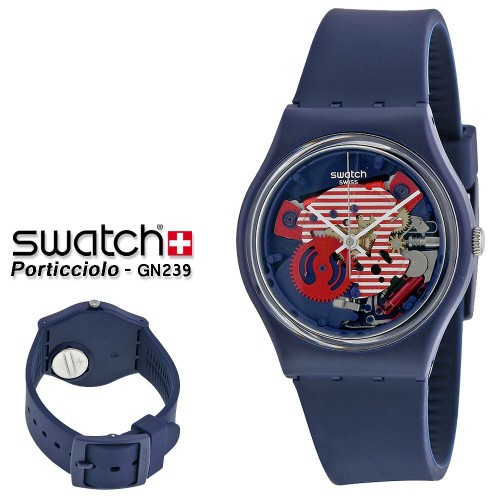 jam tangan / Watch_Id SWATCH ORIGINAL GN239 Porticciolo