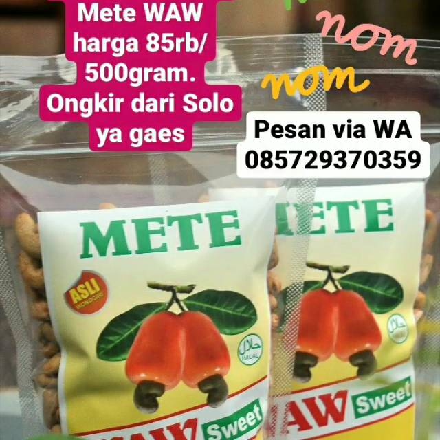 

Kacang mete WAW