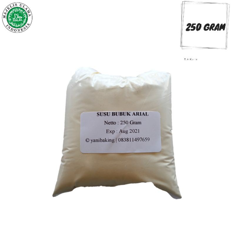 

250 gram susu bubuk arial