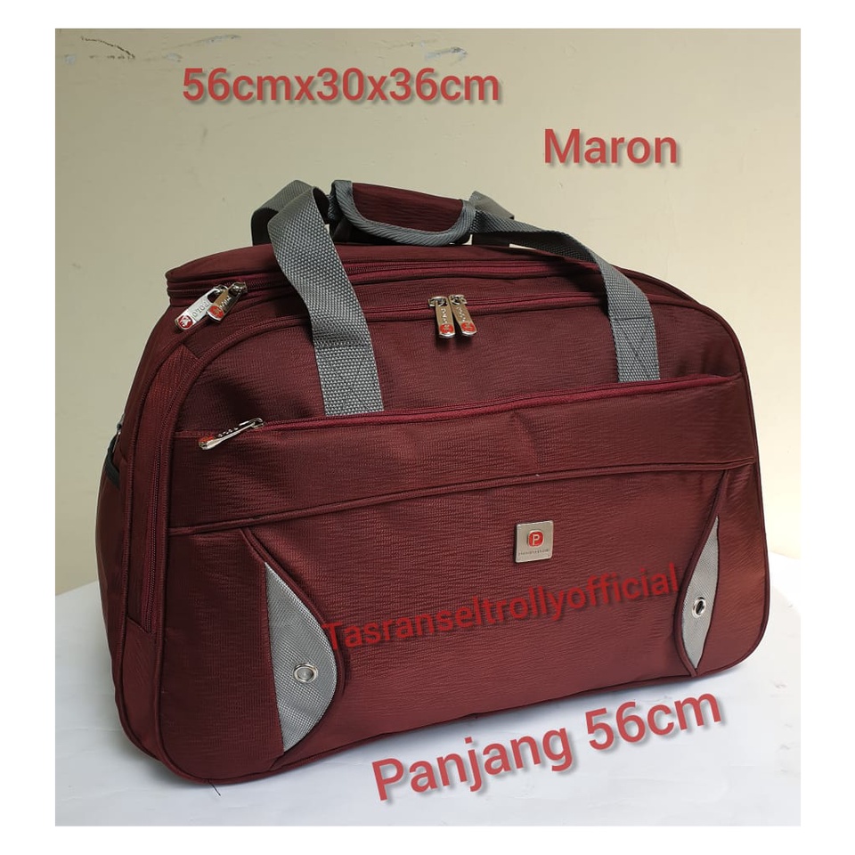 Tas Pakaian Travel Bag Polo Interclub 56x30x36 size besar 100%original