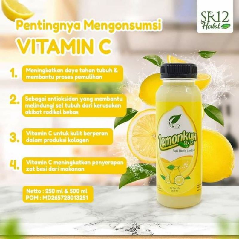 

LEMONKUH SR12 // SARI BUAH LEMON ASLI // PENAMBAH IMUN