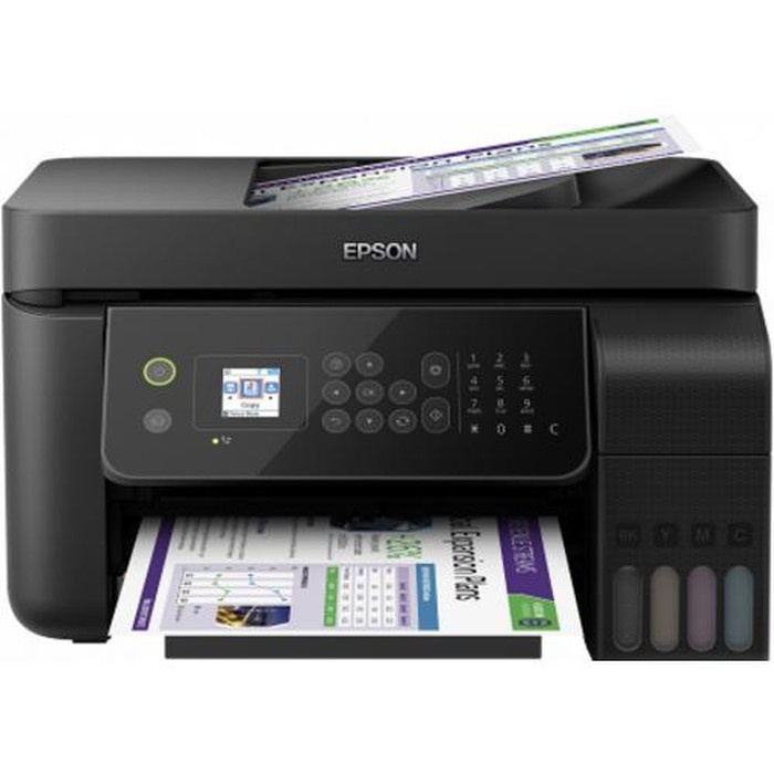 Printer Epson EcoTank L5290 A4 WiFi All In One Ink Tank Printer With ADF Pengganti L5190