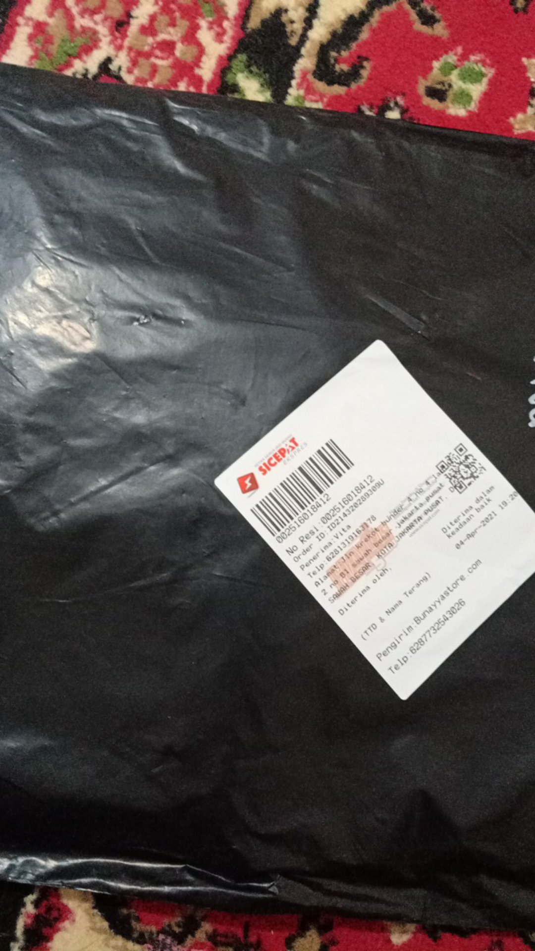 Tey-17 Batik Wanita Asj Sa Hrb026 Kenongo Kemeja Tosca Pendek