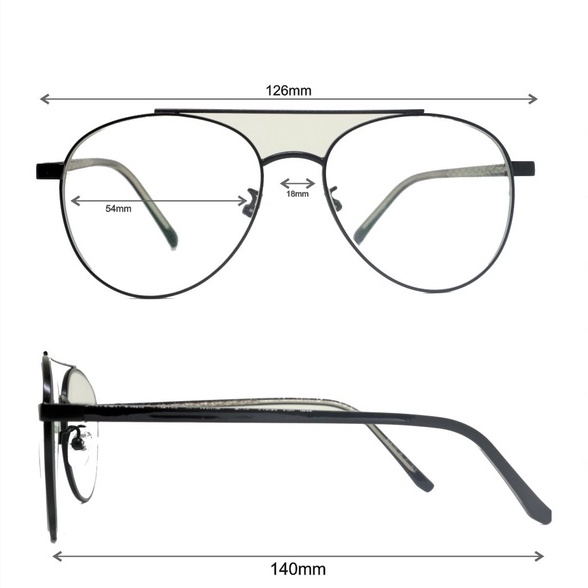 Kacamata Photocromic Blueray Minus Antiradiasi Model Aviators Terbaru