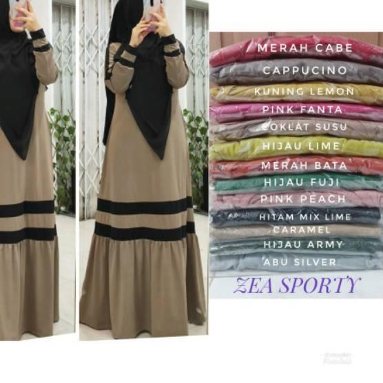 BISA COD ✔️GAMIS ZEA SPORTY/GAMIS PREMIUM/GAMIS JERSEY|SQ3