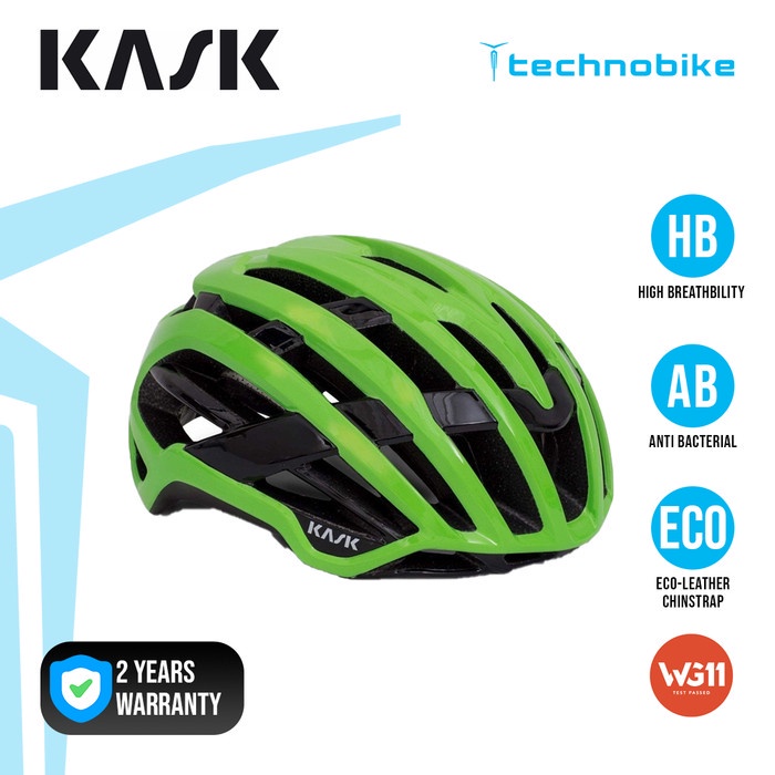 Helm Sepeda Roadbike Helmet Kask Valegro WG11 - Lime