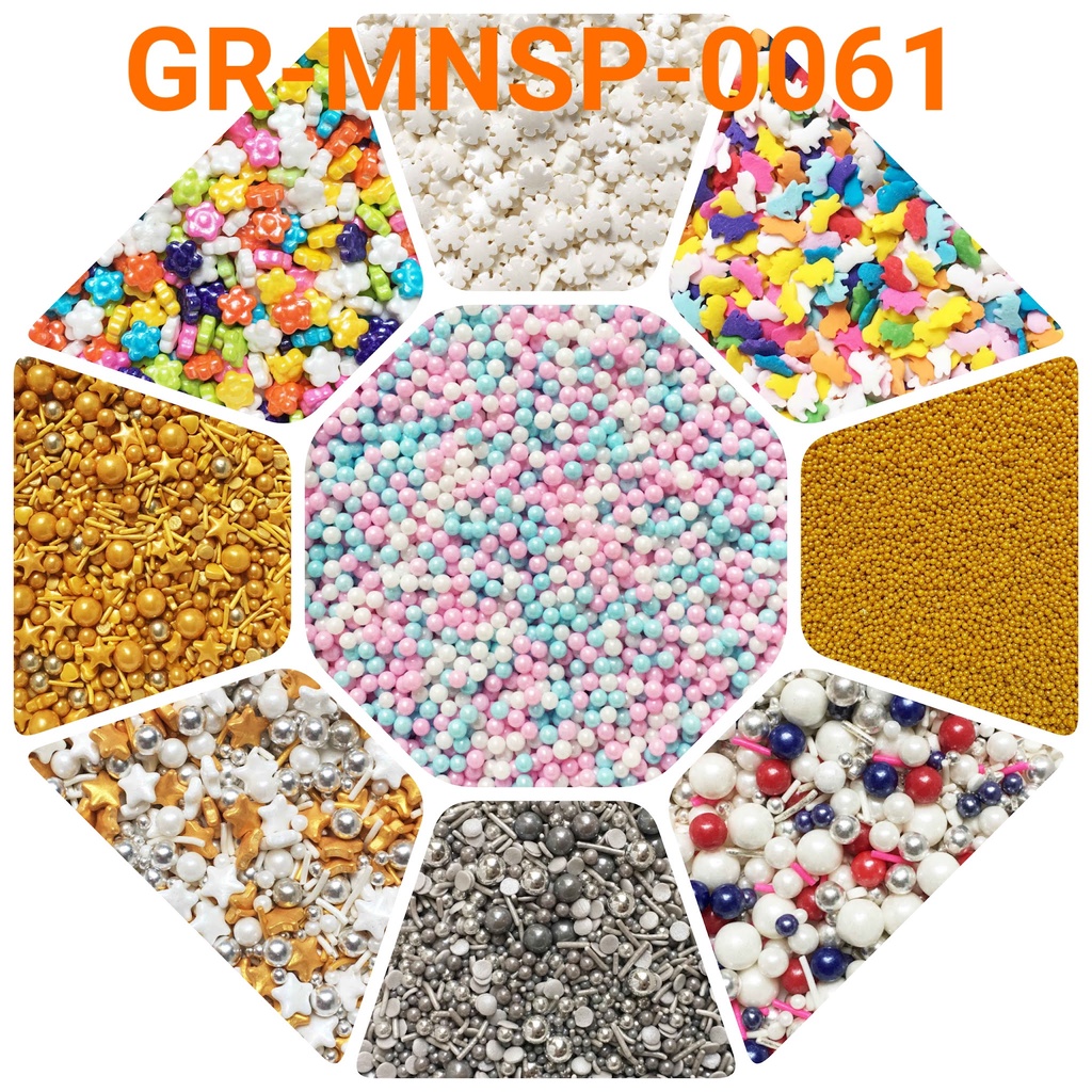 

GR-MNSP-0061 Mix sprinkle trimit springkel 10gr confetti silver chrome yamama baking grosir murah sprinkles cake dekorasi mutiara trimit decoration story sprinklestory sprinklesstory sprinkle story yamama baking