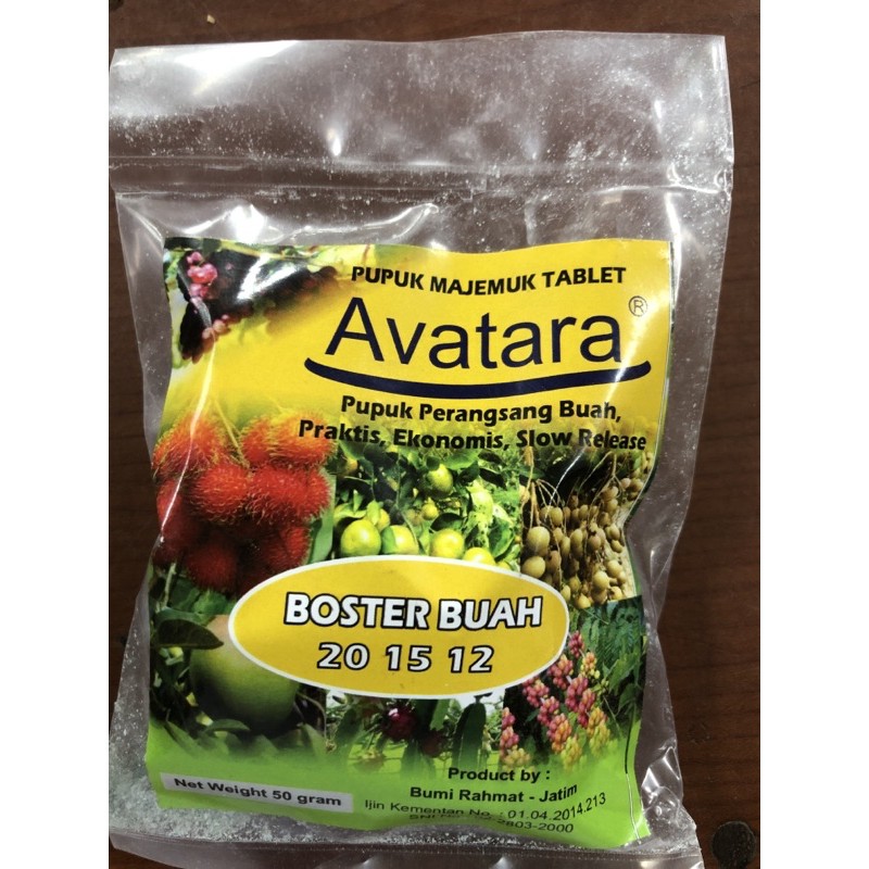 Avatara Pupuk Perangsang Buah