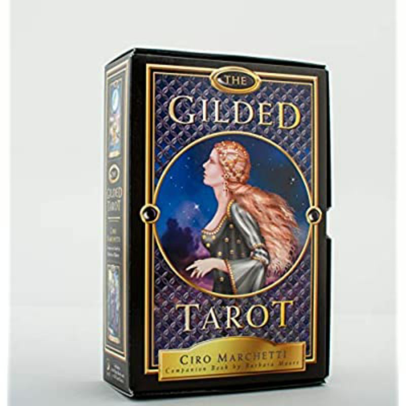 PRELOVED Gilded tarot (no box, no book) ORI