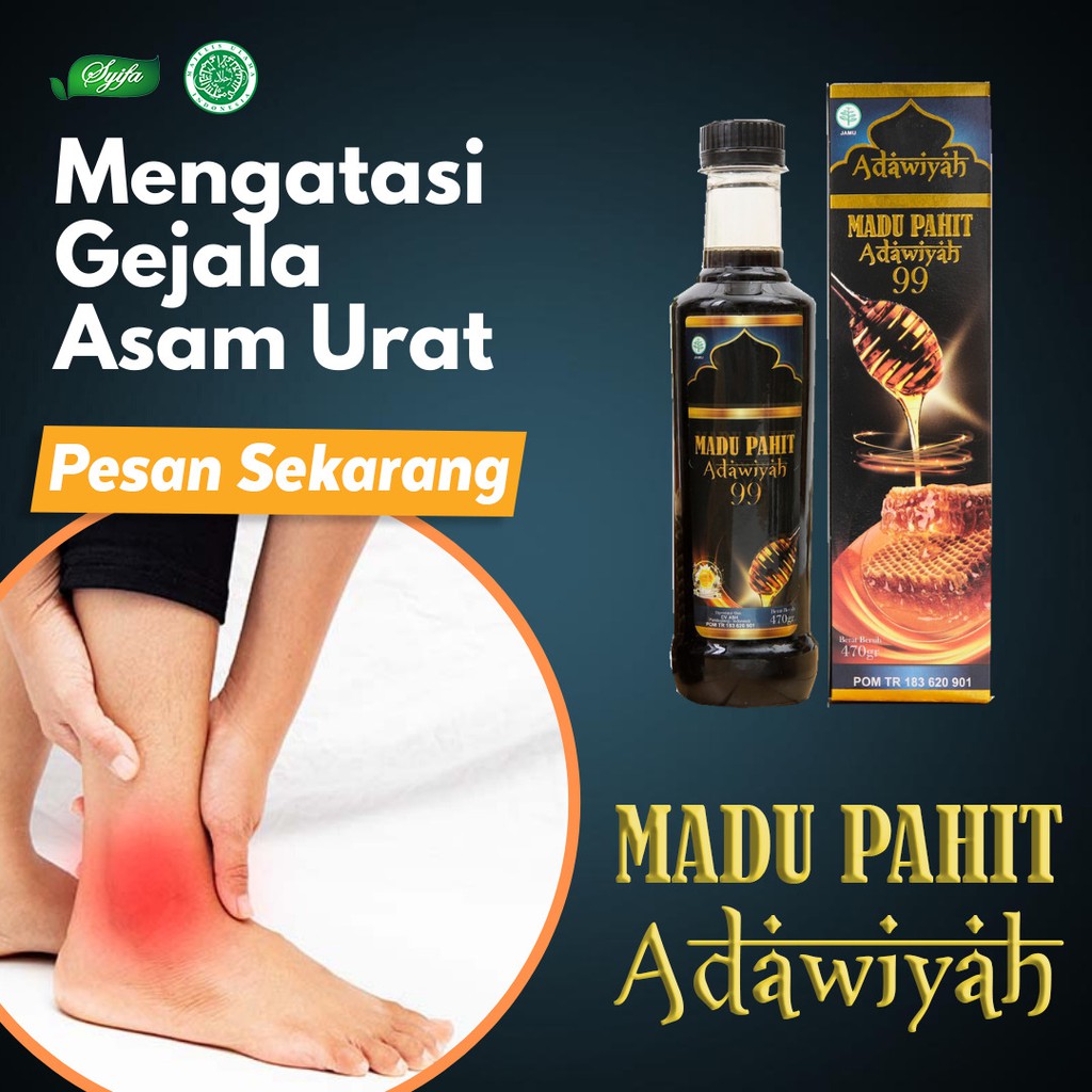 MADU HITAM PAHIT ADAWIYAH 99 INSULIN ISI 470 GR