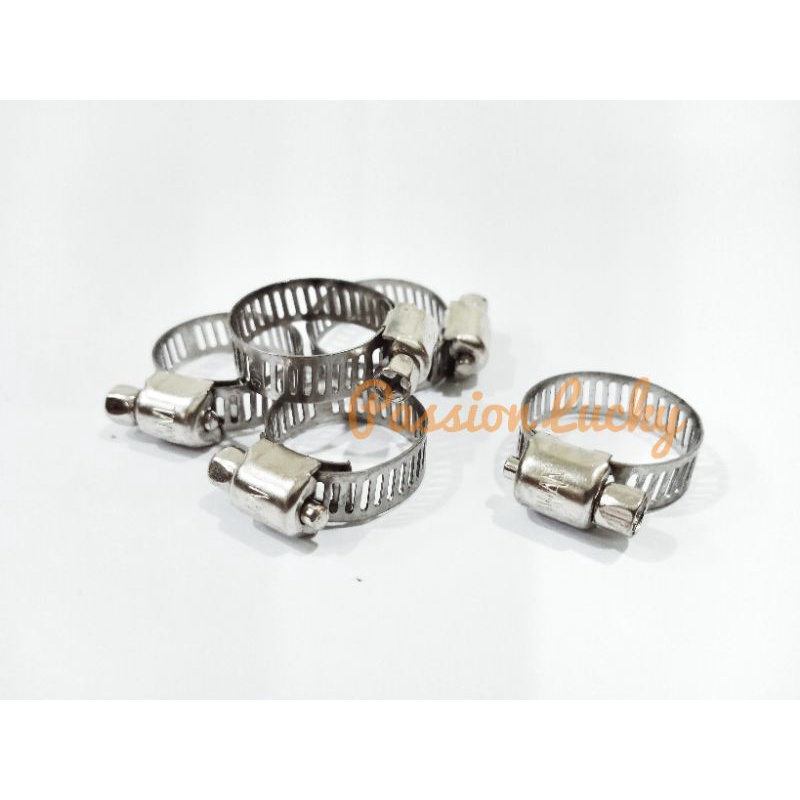 KLEM SELANG GAS KUPING 7/8INCHI TAIWAN /HOSE CLAMP/CINCING SELANG REGULATOR