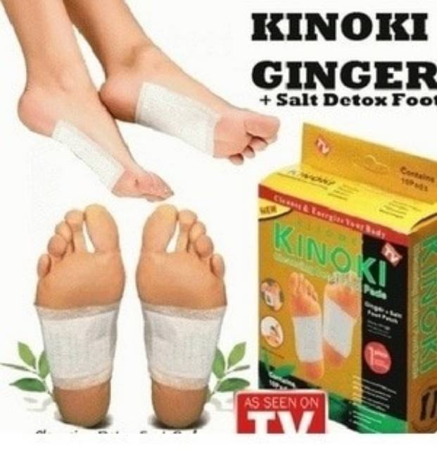 [150gr] Kinoki Gold penyerap racun tapak kaki kesehatan keluarga medis herbal