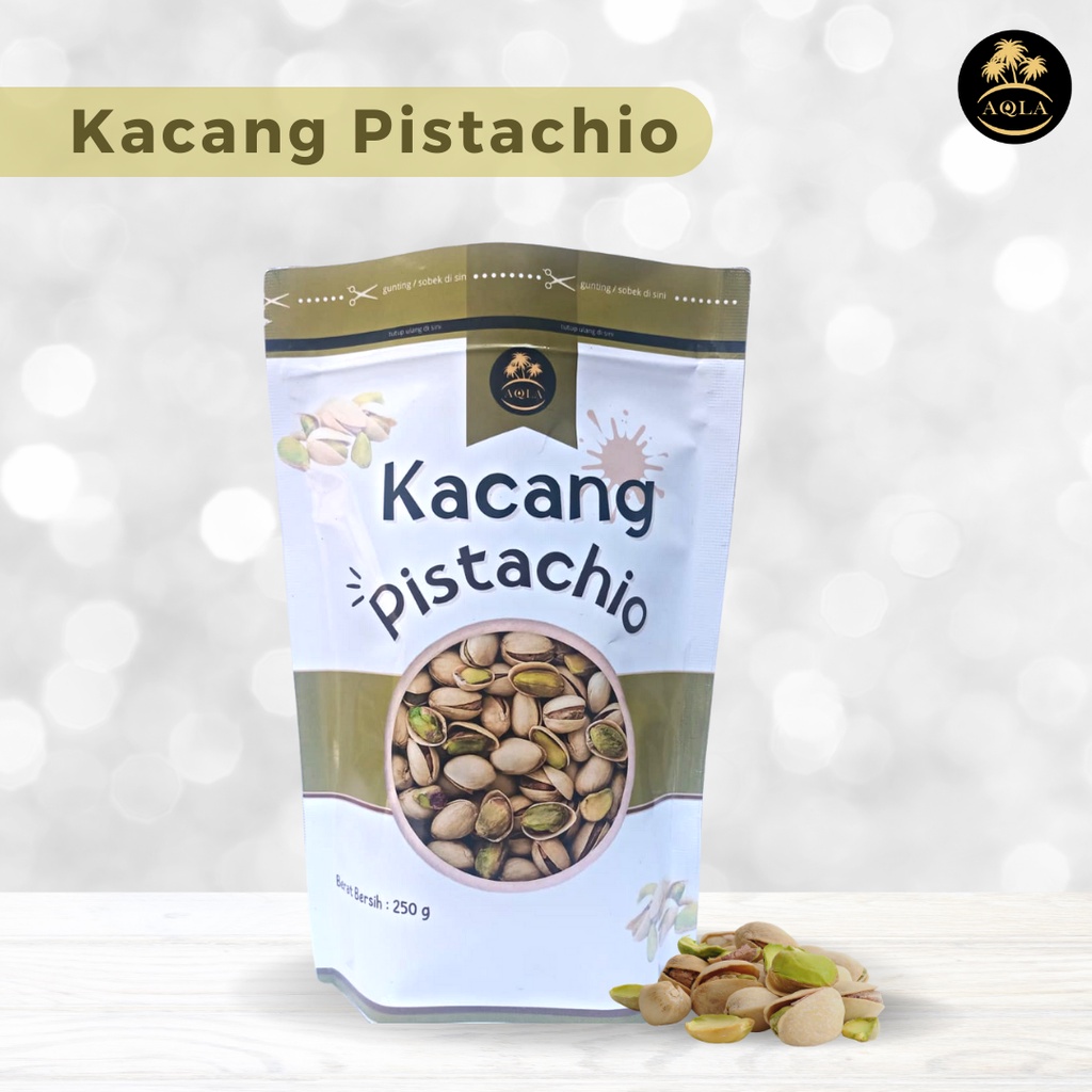 KACANG PISTACHIO FUSTUK PREMIUM ORIGINAL 100% TANPA PENGAWET