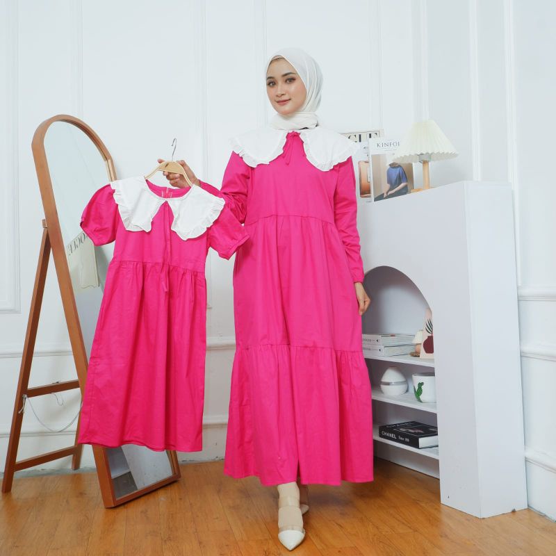 DRESS MUSLIM KEKINIAN / DRESS COUPLE IBU DAN ANAK