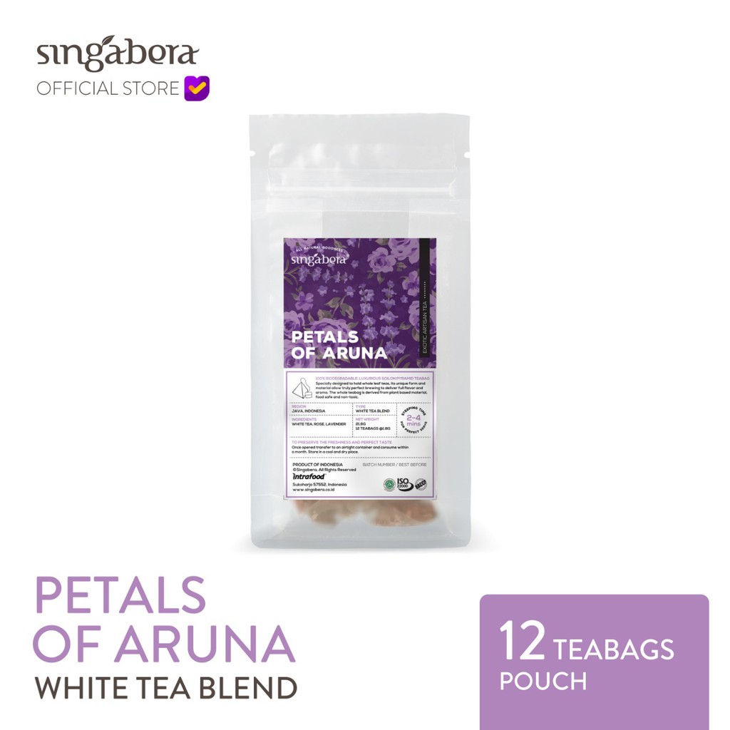 

Singabera Tea & Tisane Petals of Aruna –Herbal infusion– 12 teabag