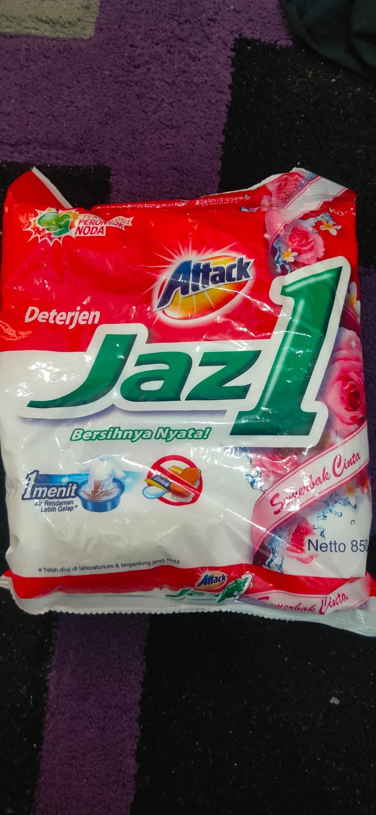 Attack Jaz1 Semerbak Cinta (pink) 850 Gr