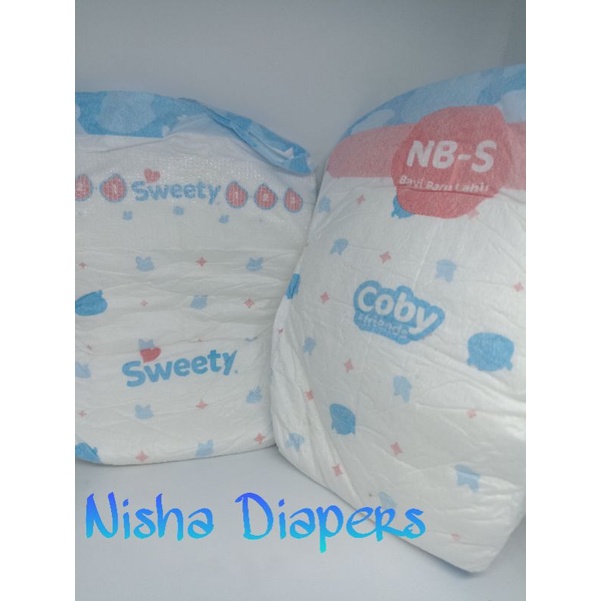 Paket Hemat 1ball Sweety perekat comfort gold CURAH newborn/nbs bronze/S comfort gold/NBS mamypoko