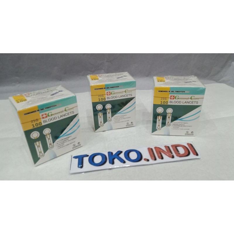 BLOOD LANCETS 21 G / Blood Lancets General Care no. 21G isi 100 pcs