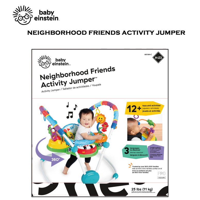 Makassar - Baby Einstein Jumperoo Neighborhood Friends Activity Jumper Jumpero