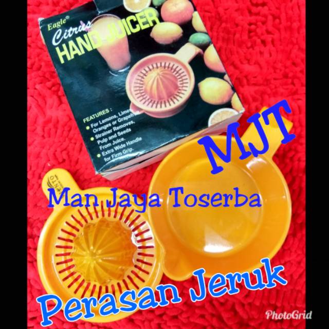 Alat perasan jeruk plastik