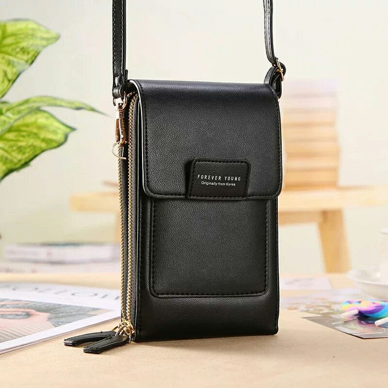 Tas HP Wanita FYOG Touch Screen Dompet HP Multifungsi Import Tas Selempang Wanita Kulit Pocket HP 74.ID BISA COD