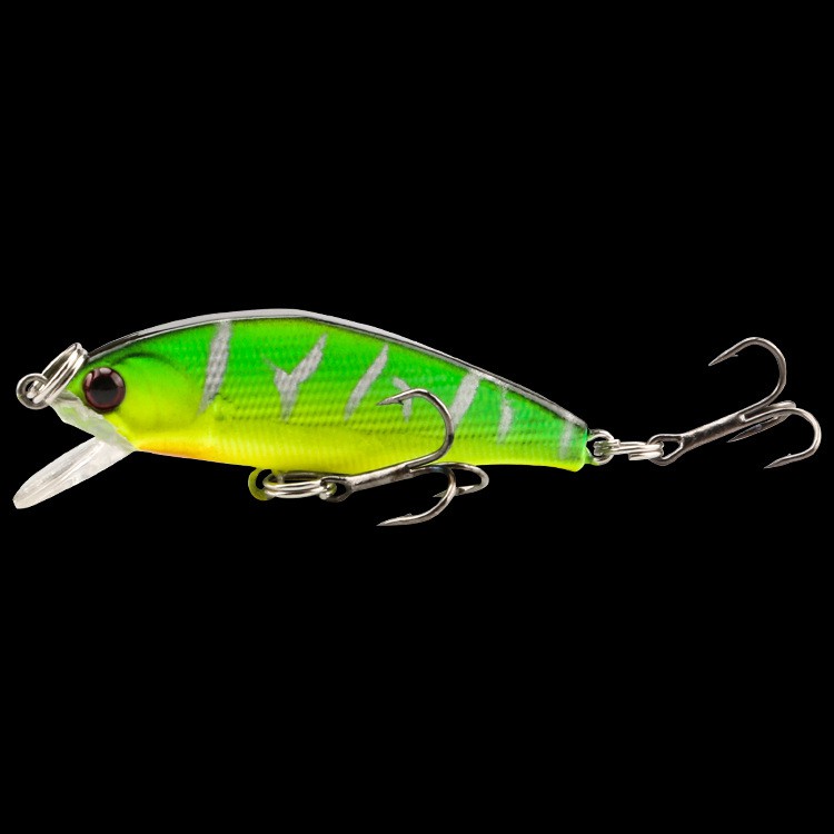 SYFishing 1Pcs New Sinking Minnow Umpan Pancing 45mm 3g Fishing Bait 3D Eyes Swimbait Fishing Lure Ikan Kail Bass Wobbler Tackle