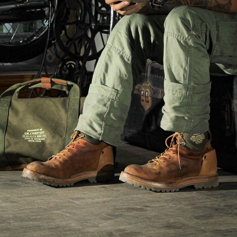 GR.Company - Avigal Brown | Sepatu Boot
