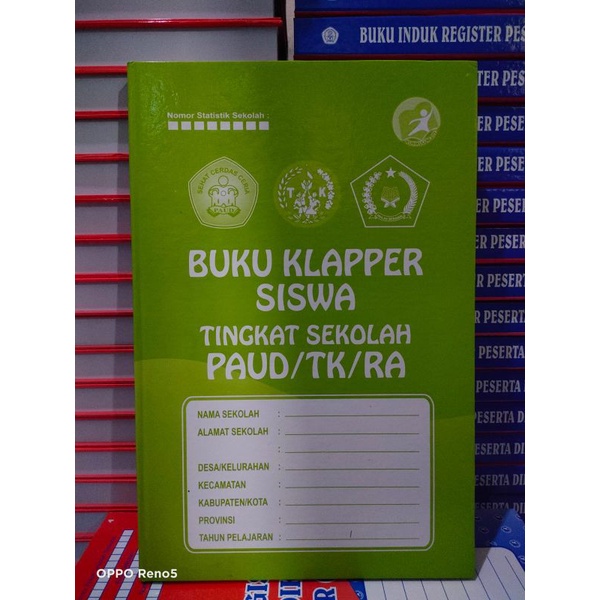 

BUKU KLAPPER untuk TINGKAT PAUD & TK & RA