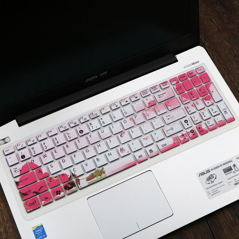 Pelindung Keyboard Silikon Ultra Tipis Untuk Asus Wanshi 4 Generation Fl5900Uq7500 15.6 Inch