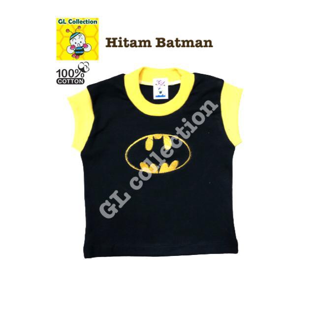 OBRAL! ISI 3PCS! ATASAN KAOS STALI BAYI ALL SIZE 0-6 BULAN WARNA BORDIR SUPERHERO