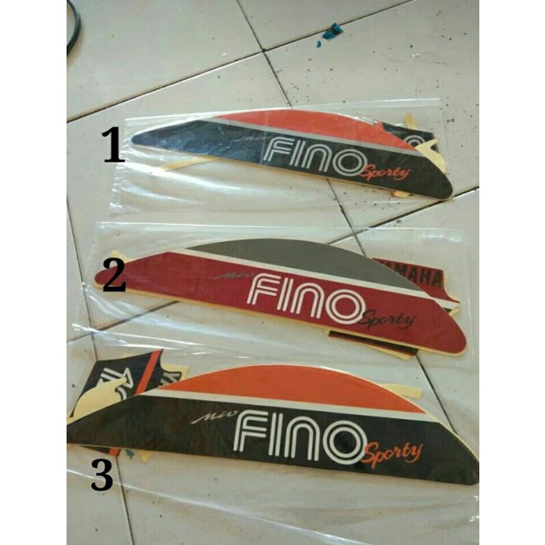 sticker striping fino 125 fi 2017 2018 list bodi motor yamaha fino 125 fi 2017-2018 original termura