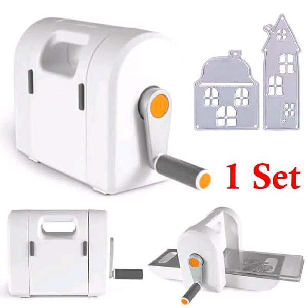 

READY STOK-- Mesin Scrapbook Mini Die-Cut Portabel Roller Press Scrapbooking Emboss Alat