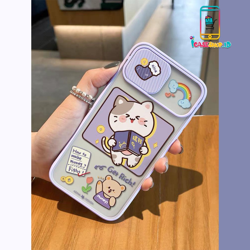 SS069 SS070 SOFTCASE SLIDE KAMERA IPHONE 6 7 X XS XR 11 6,1 PLUS IC