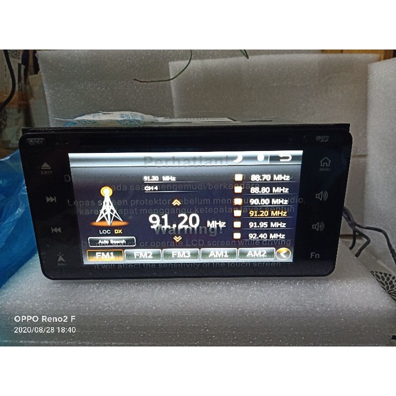 HEAD UNIT ORIGINAL DAIHATSU XENIA SPORTY-1